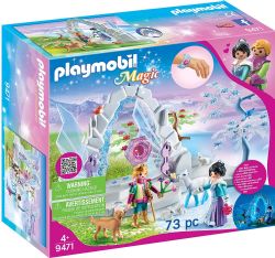 *** PLAYMOBIL - FRONTIERE CRISTAL DU MONDE DE L'HIVER #9471